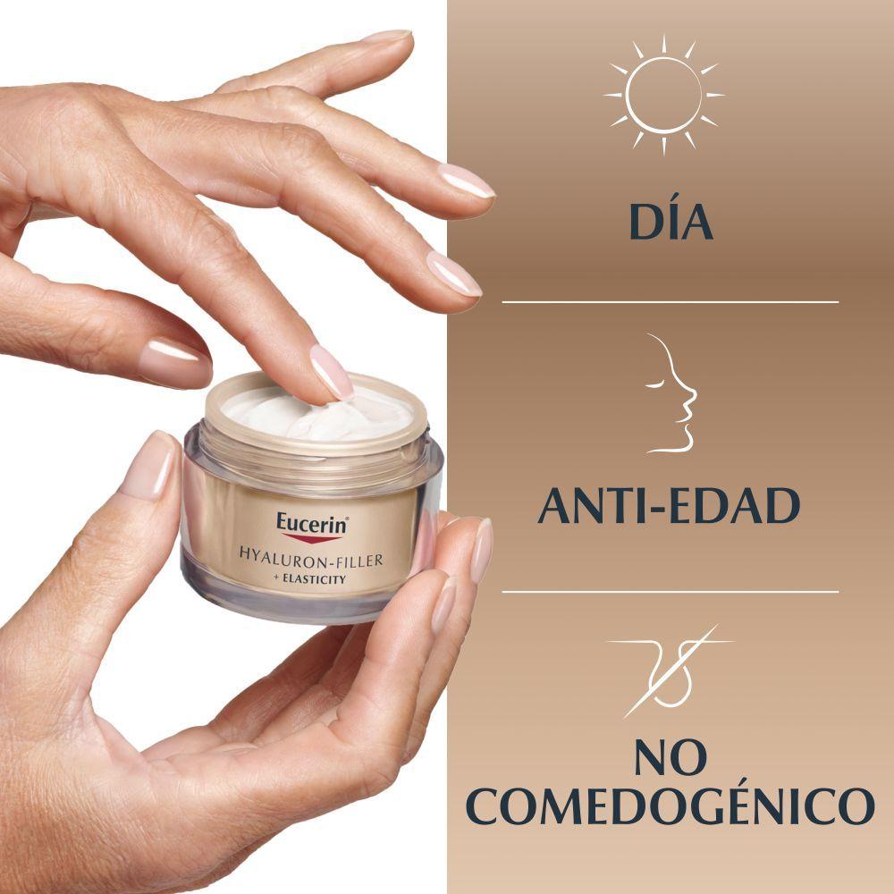 Eucerin Hyaluron-Filler+Elasticity Crema Facial Día 50ML-5