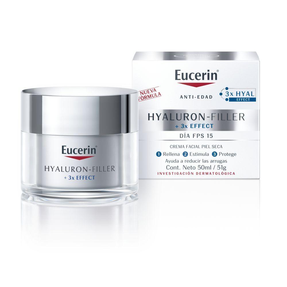 EUCERIN Pack Rutina Hyaluron Filler Dia+Ojo+Serum Noche-2