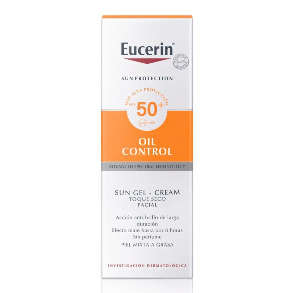 Eucerin Protector Solar Facial Oil Control FPS50+ 50ml-2