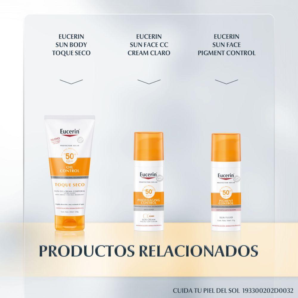 Eucerin Protector Solar Facial Oil Control FPS50+ 50ml-9