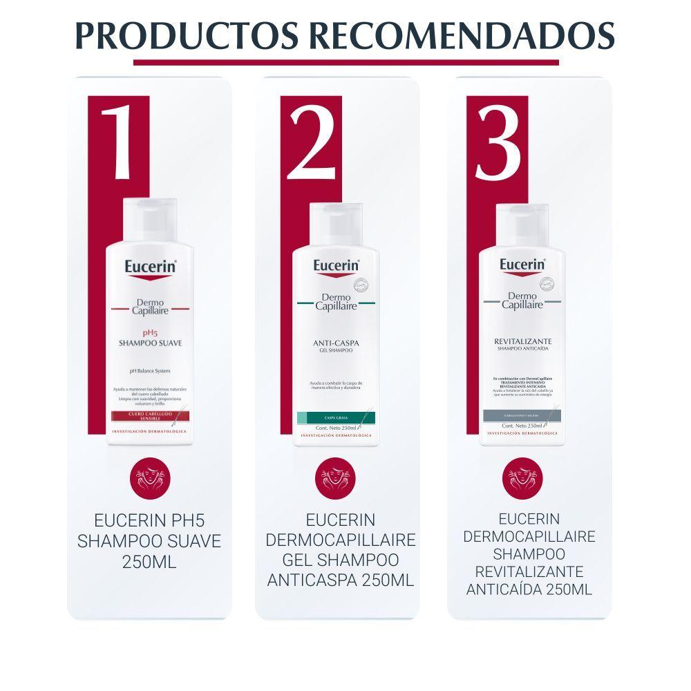 Pack 2 Shampoo Eucerin Dermocapillaire Ph5 250ml-6