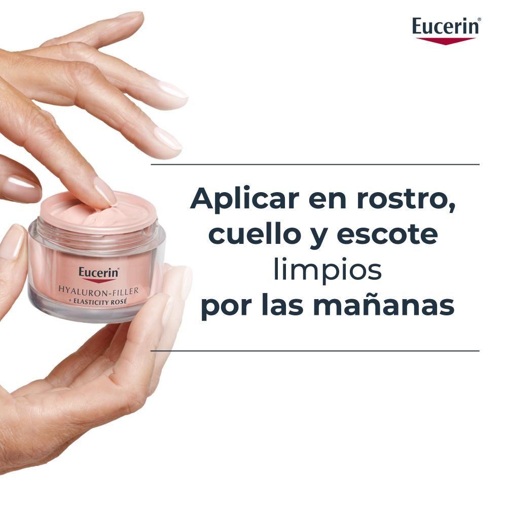 EUCERIN Hyaluron-Filler+Elasticity Crema Facial Día Rosé FPS-8