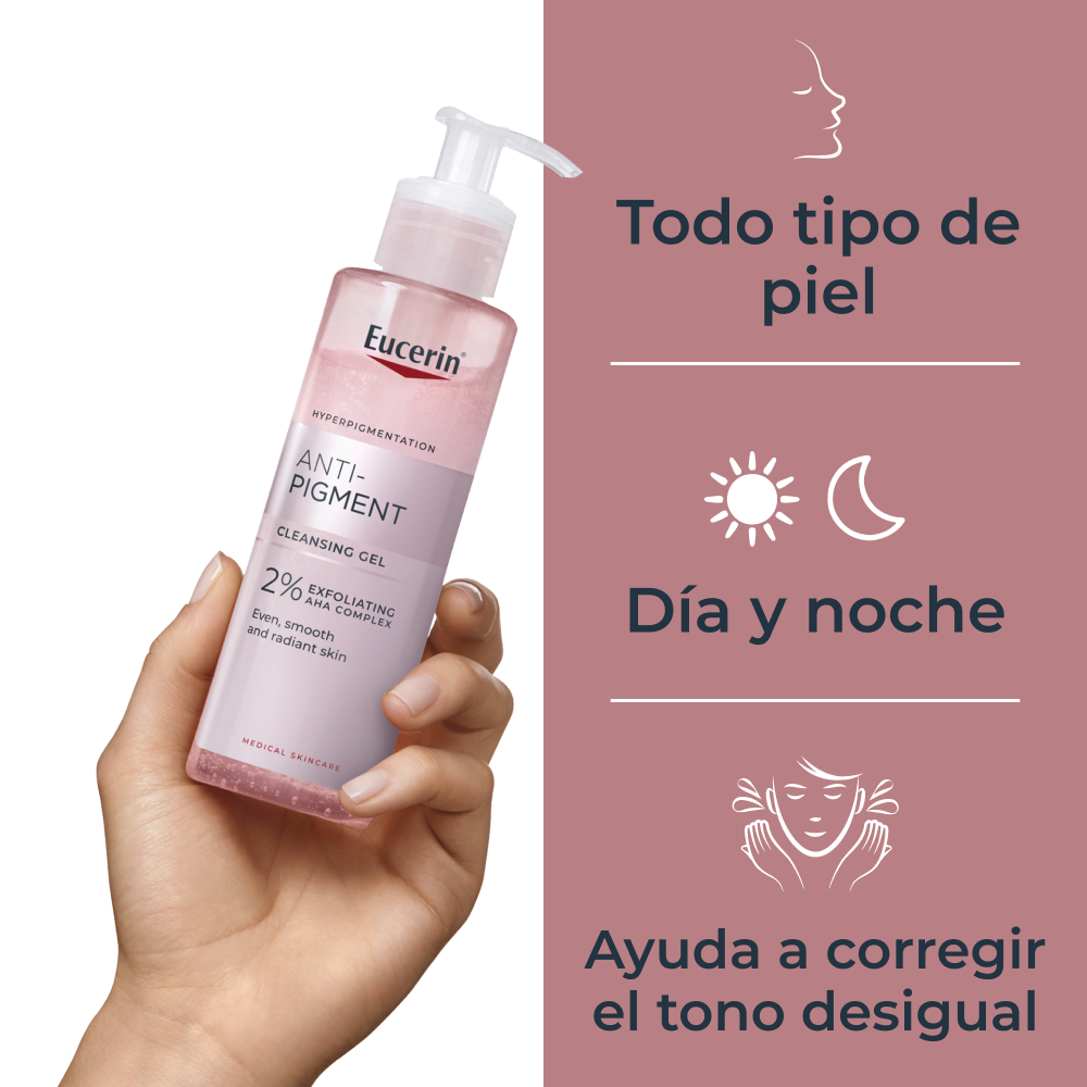 EUCERIN Antipigment Gel limpiador Facial Antimanchas 400ml-2