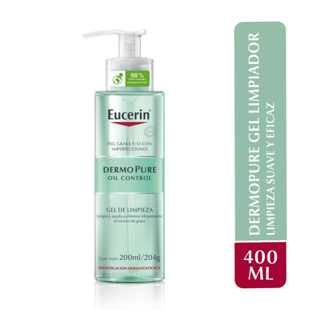 Gel Limpiador Facial Eucerin Dermopure 400ml-0