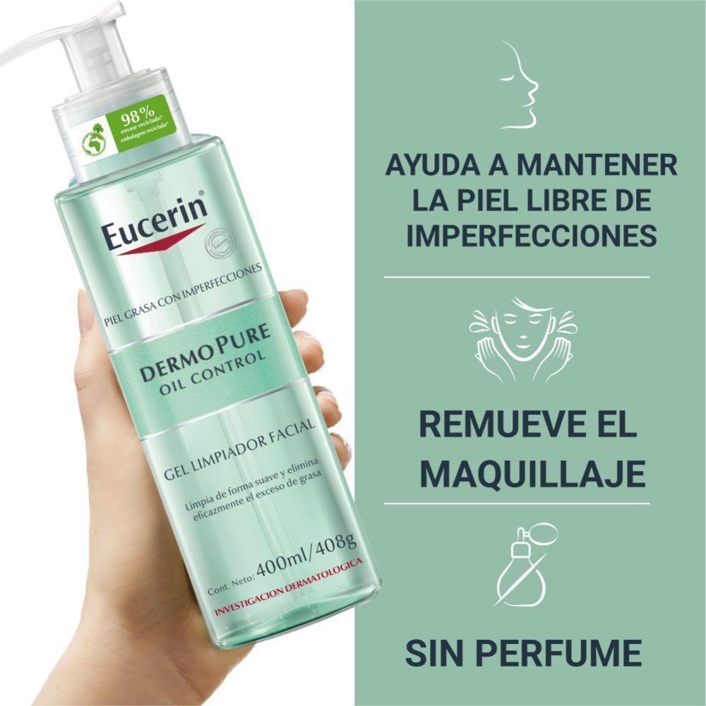 Gel Limpiador Facial Eucerin Dermopure 400ml-3