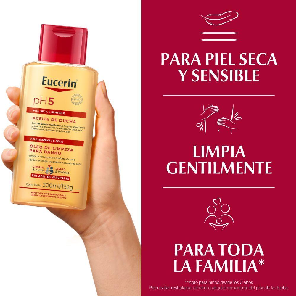Pack 2 Aceite De Ducha Eucerin Ph5 200ml-3