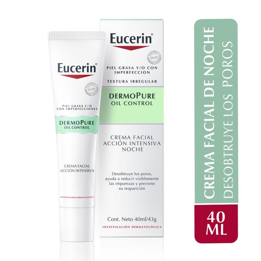 Eucerin Gel Limpiador DermatoCLEAN Dermopure + Crema Noche-2