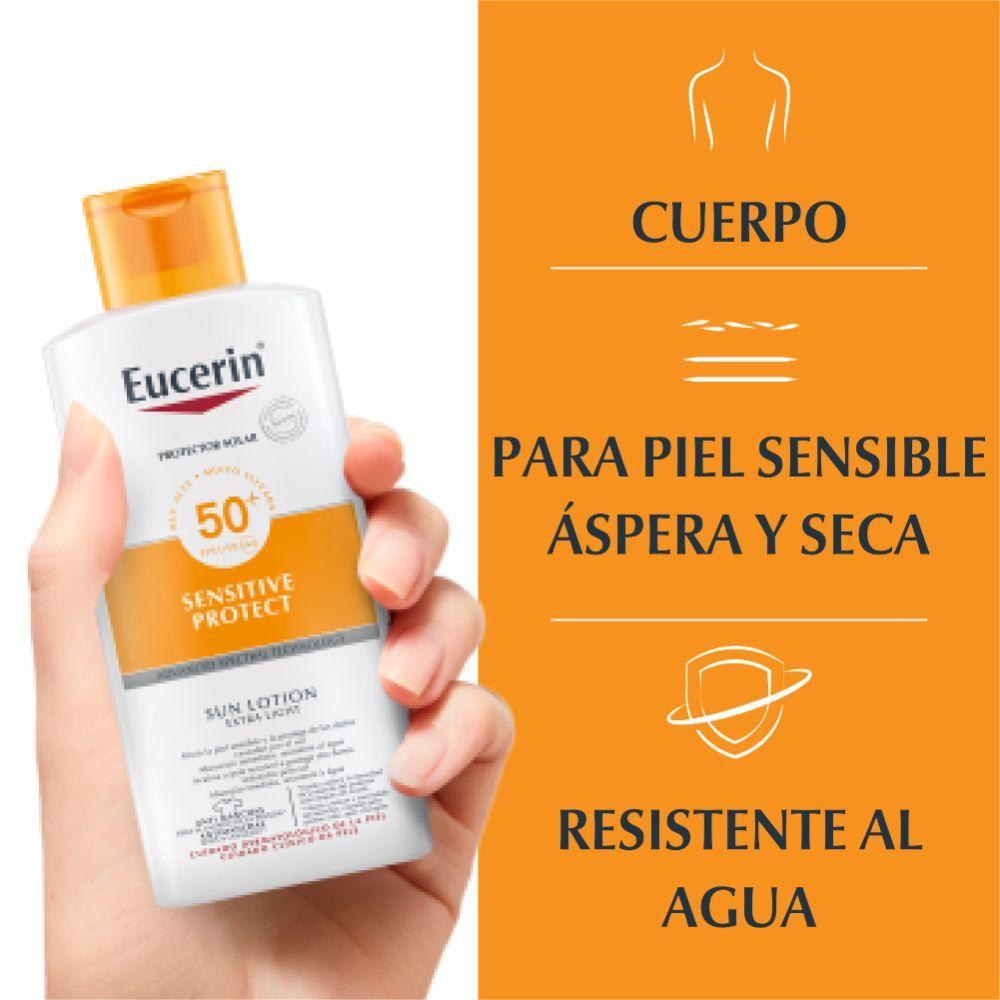 Protector Solar Eucerin textura muy ligera FPS50 400ml-2