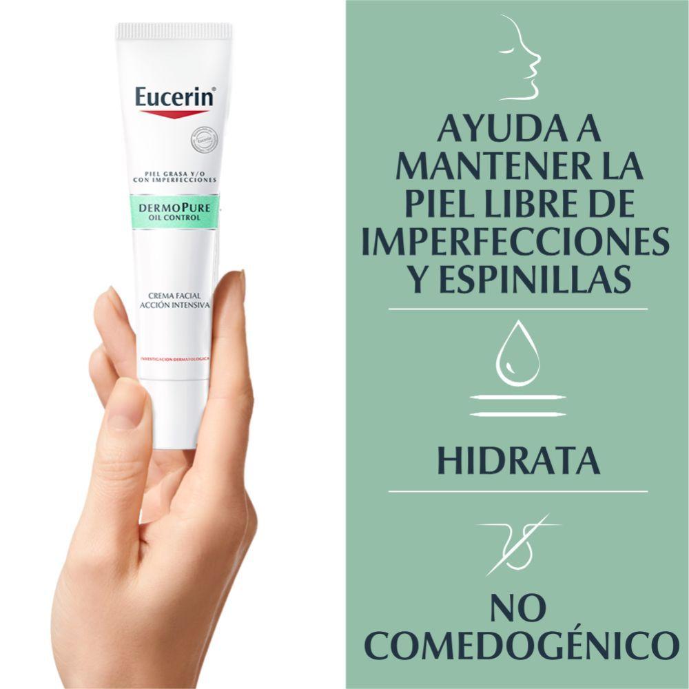Crema Facial Acción Intensiva Noche Eucerin Dermopure 40ml-3