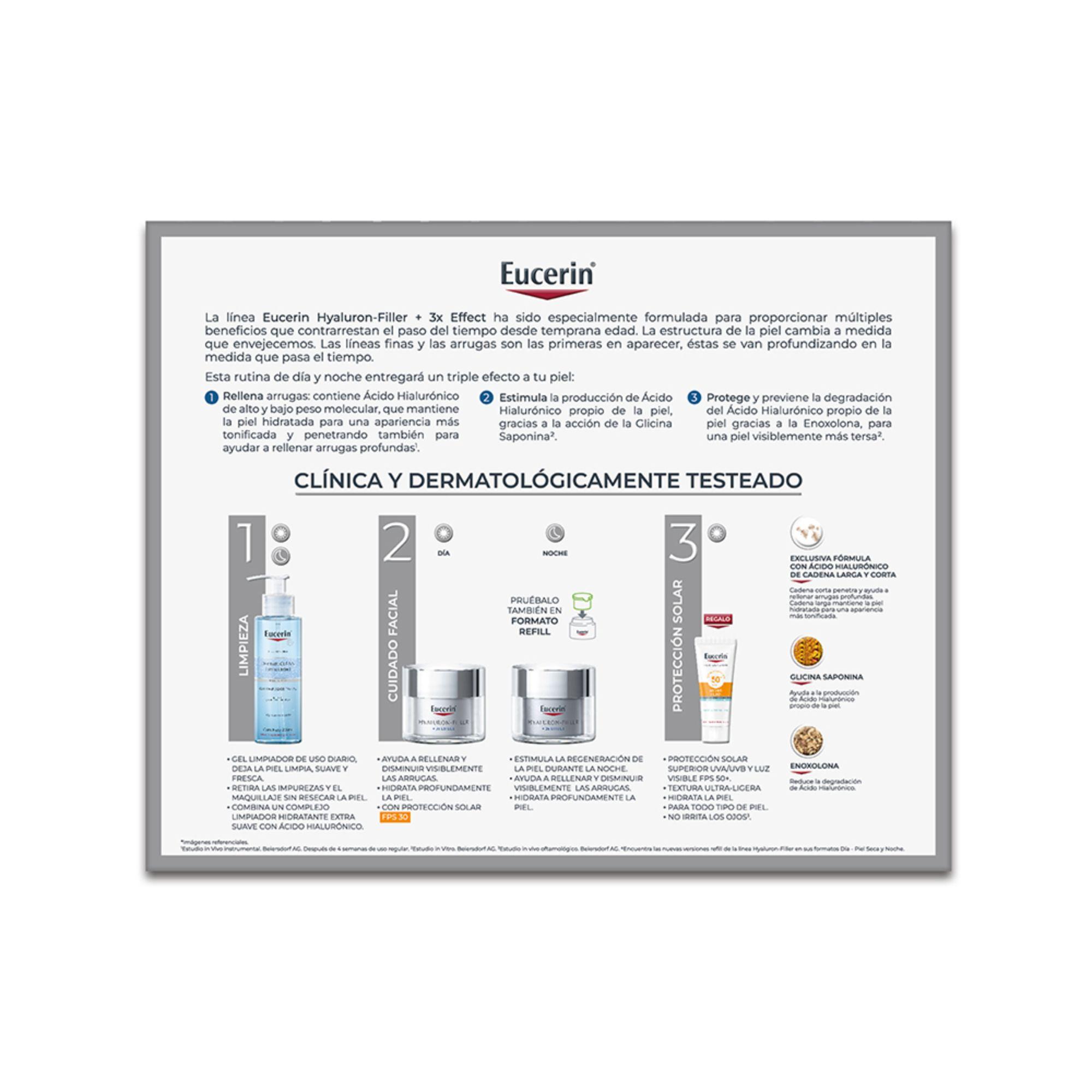 Eucerin Rutina Piel Madura Limpiador+Día+Noche+Protector-6