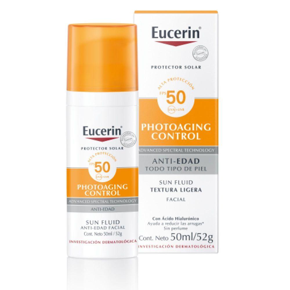 Pack 2 Protector Solar Fluido Anti-edad Eucerin Fps 50 50ml-2