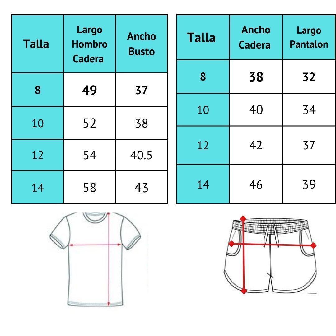 Pijama Conejo Flores-2