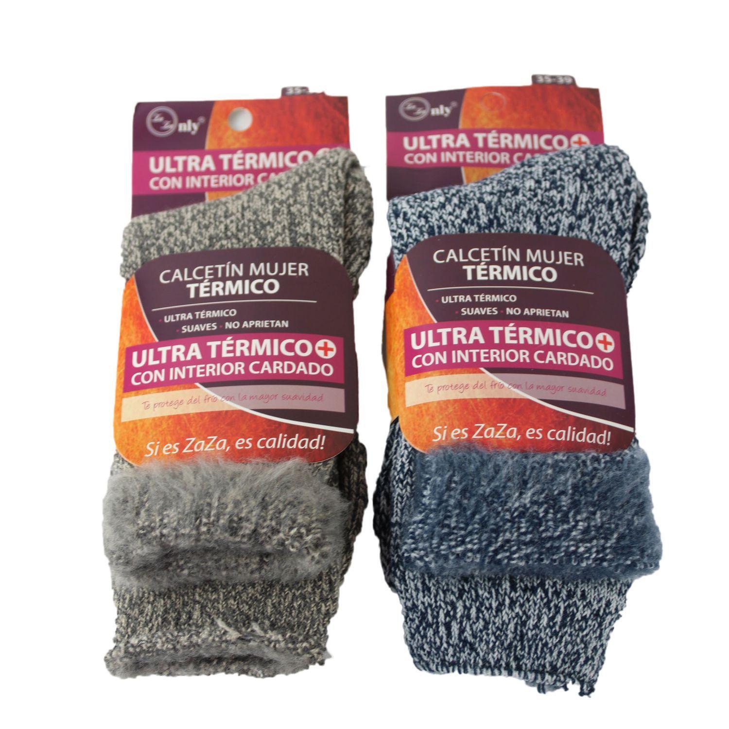 Calcetines Mujer Ultratermicos pack de 2 pares -0