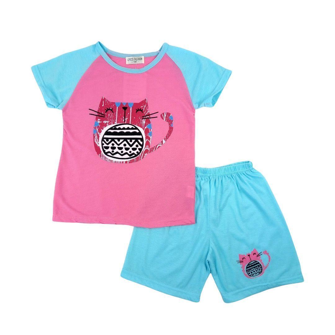 Pijama Niña Gato Fuccia-0