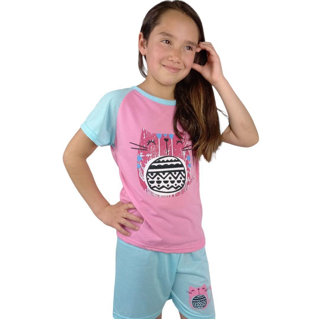 Pijama Niña Gato Fuccia-1