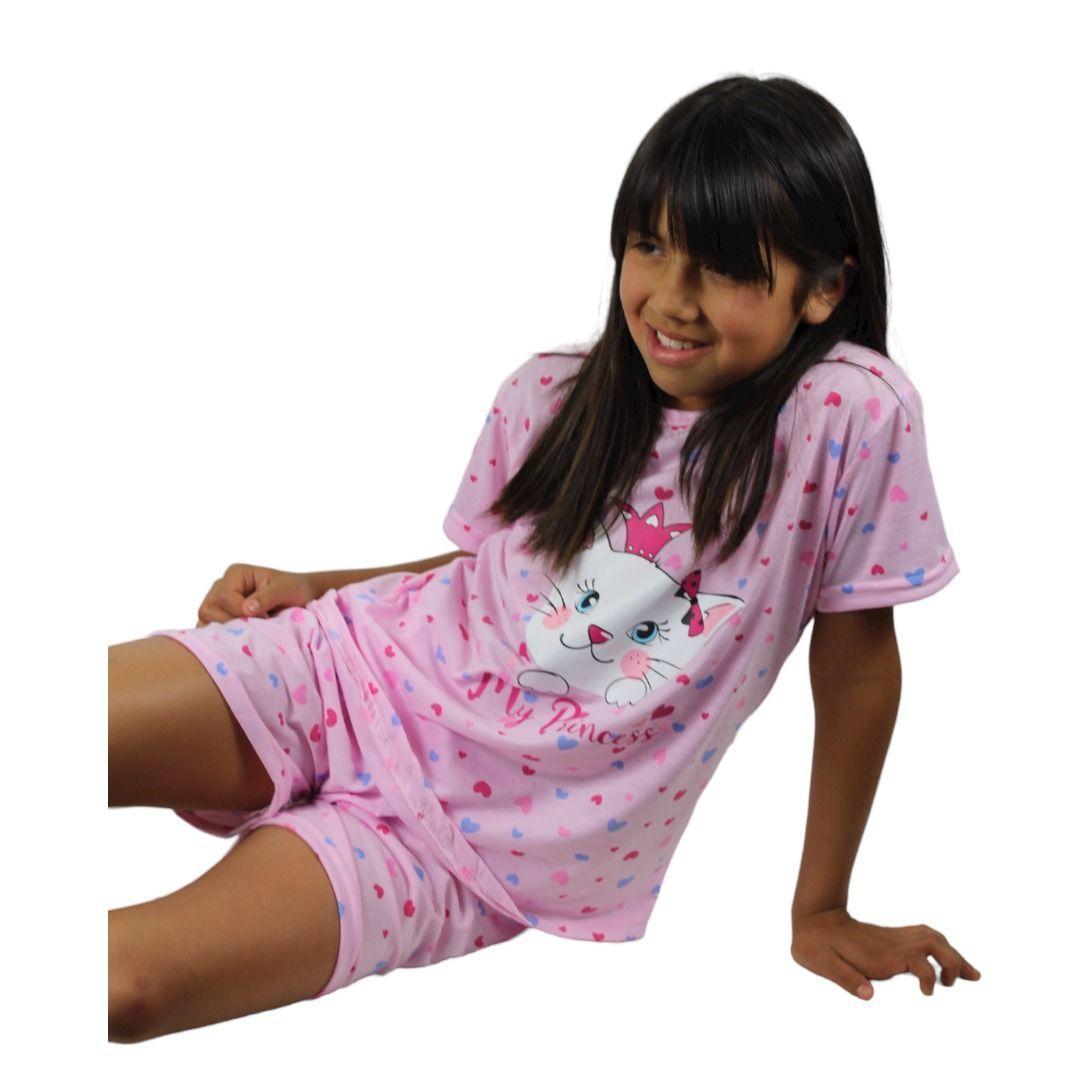 Pijama Niña Gato Ro-2