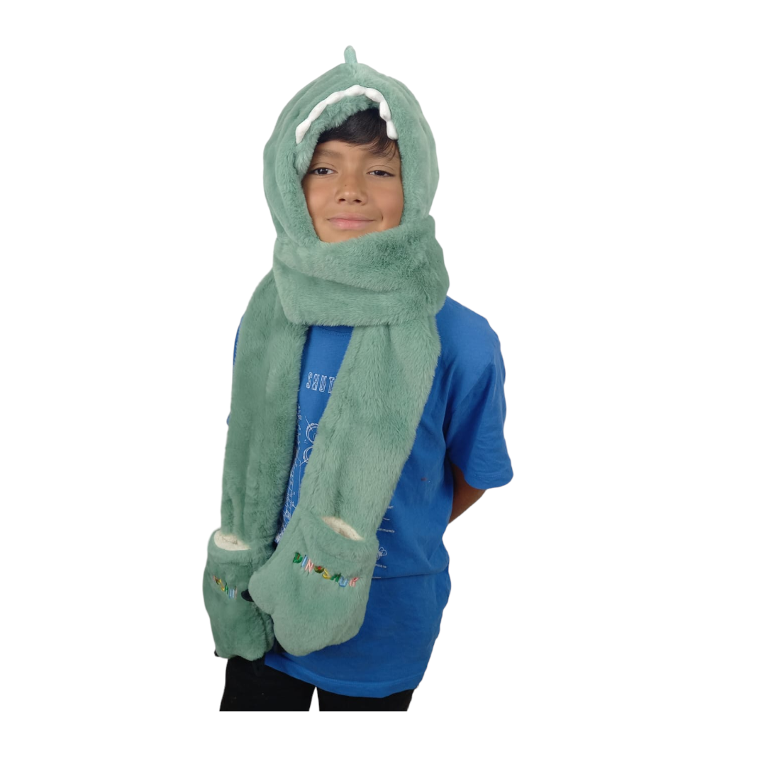 Conjunto Gorro, Guates y Bufanda 3 en 1-2