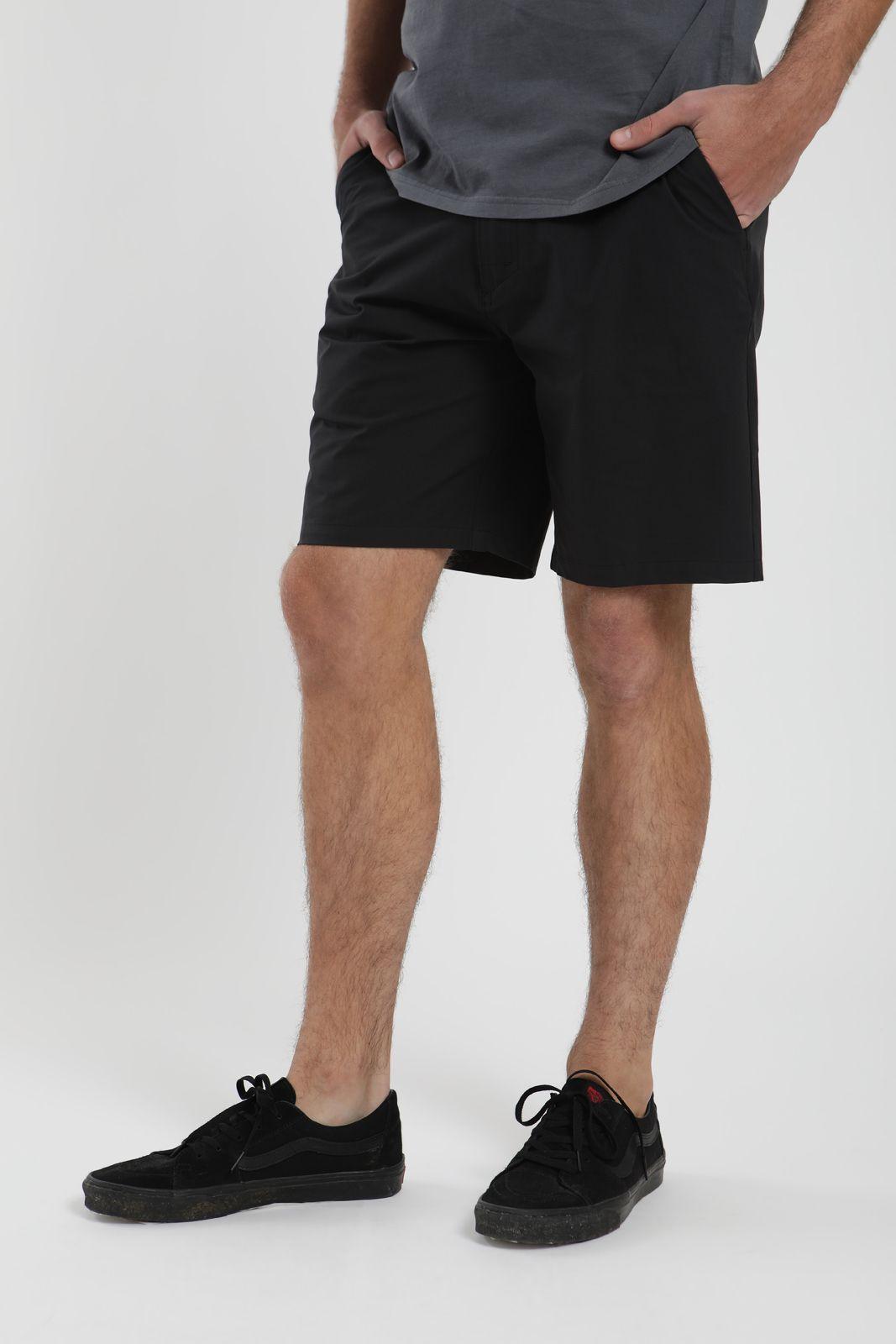 Short hombre Performance negro Froens-4
