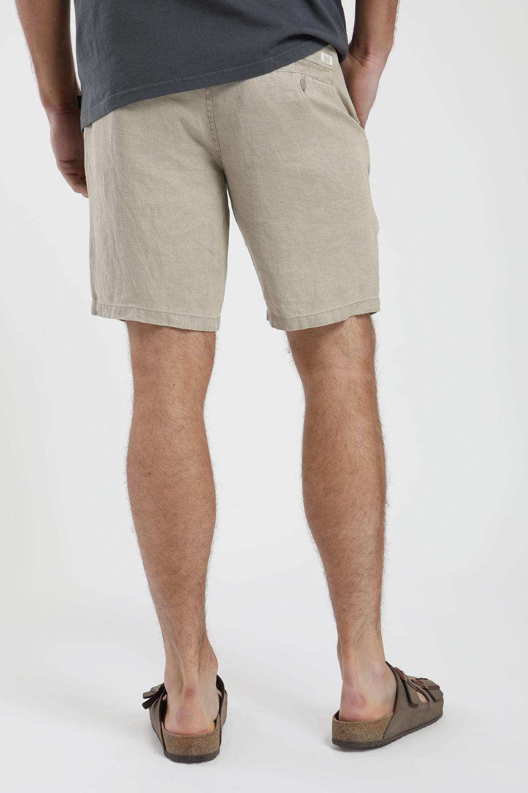 Short hombre Ellis beige Lino Froens-5