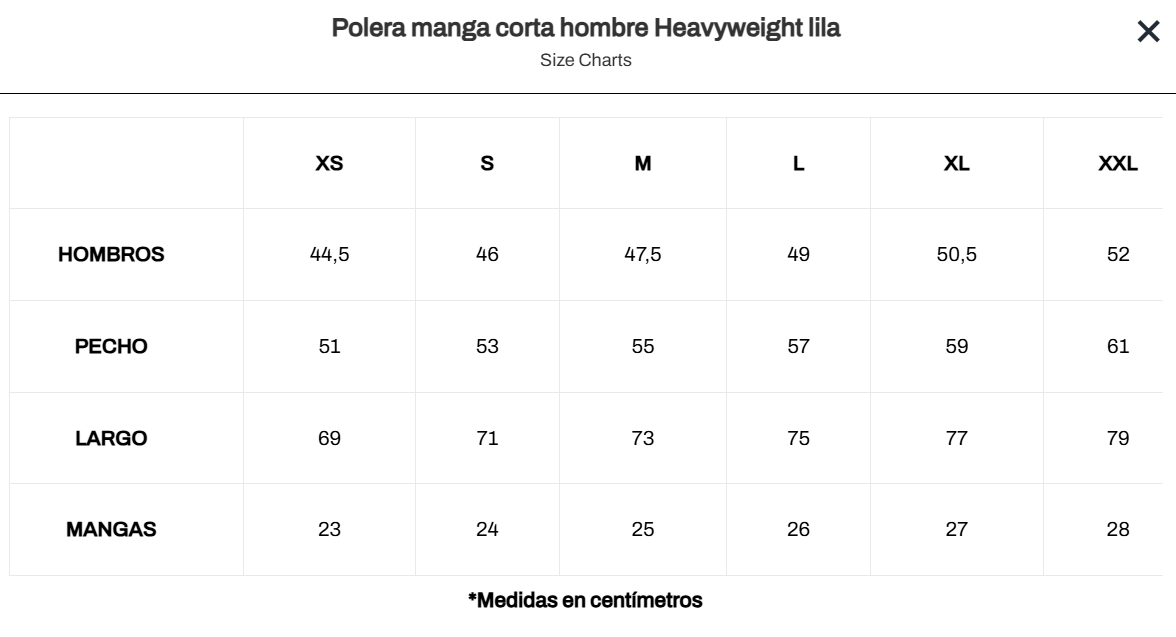 Polera manga corta hombre Heavyweight-4