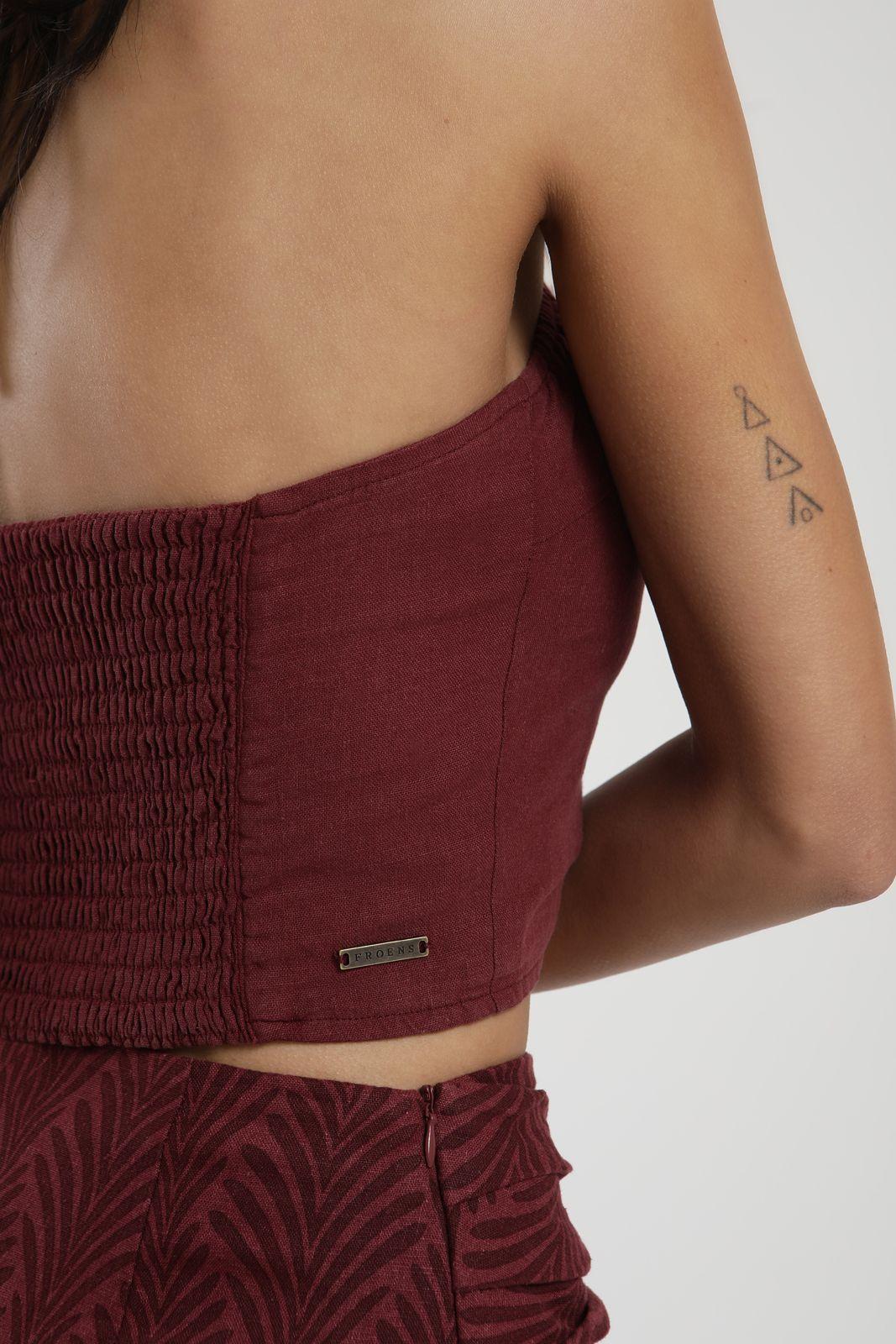 Blusa  Isla Mujer -Lino-3