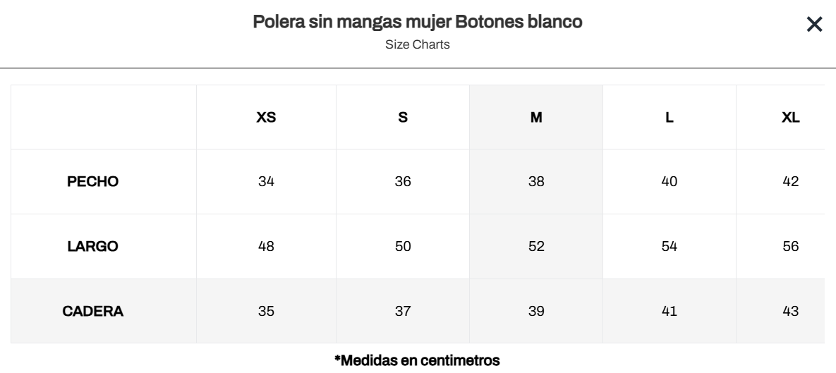 Polera sin mangas mujer Botones Froens-4
