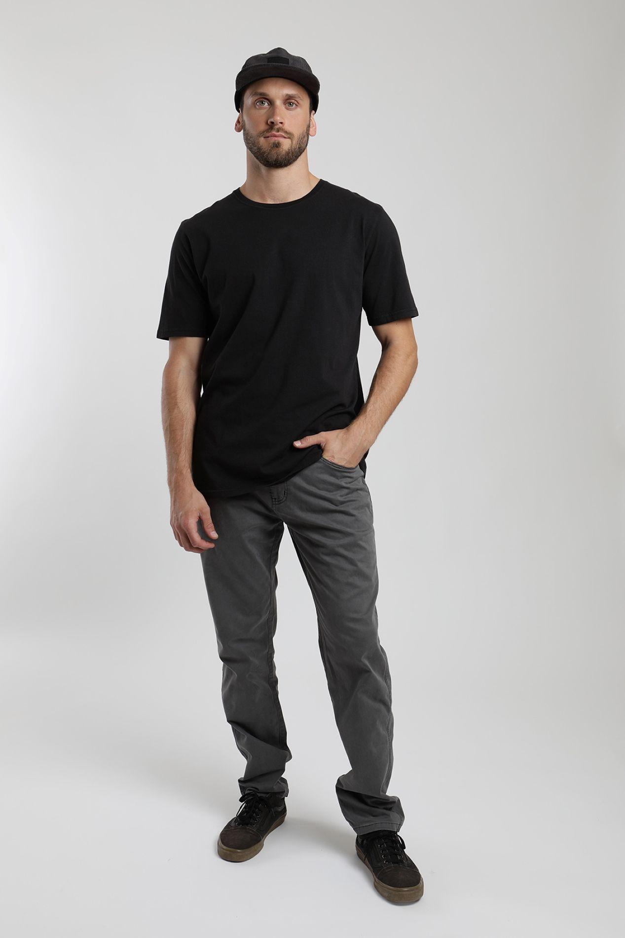 Pantalón hombre Shaper grafito -4