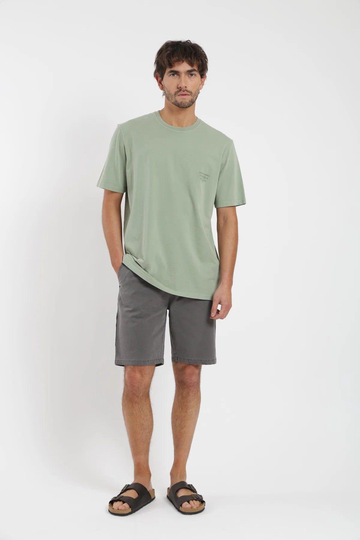 Polera manga corta hombre Ovalo-4