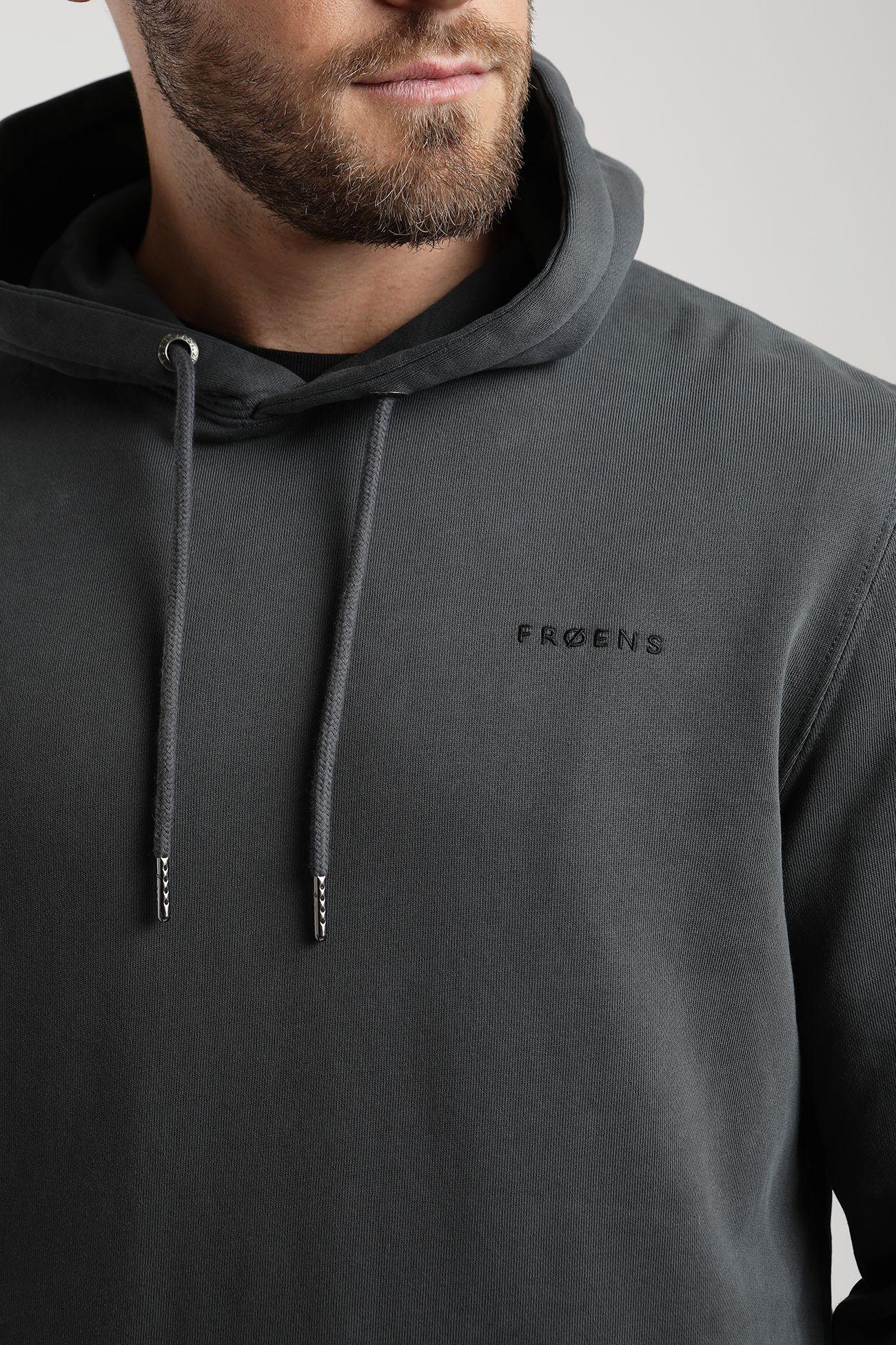 Polerón hombre Hoodie grafito  -1