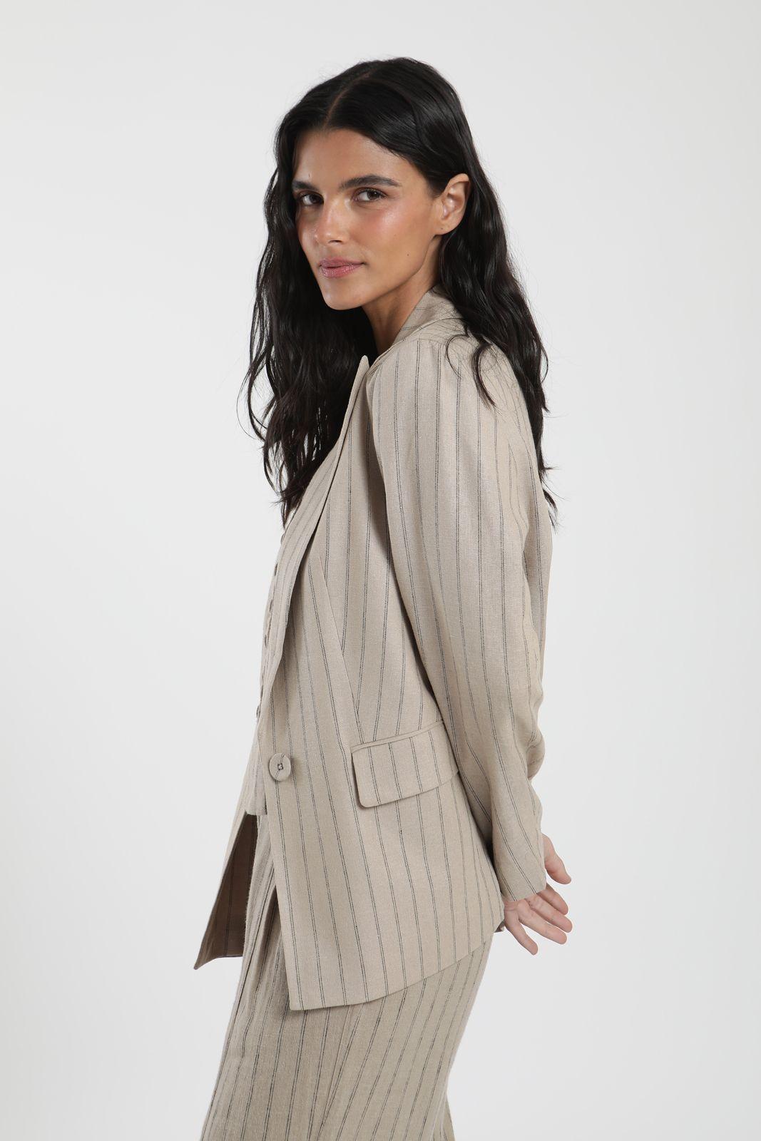 Blazer Alondra Mujer -Lino-3