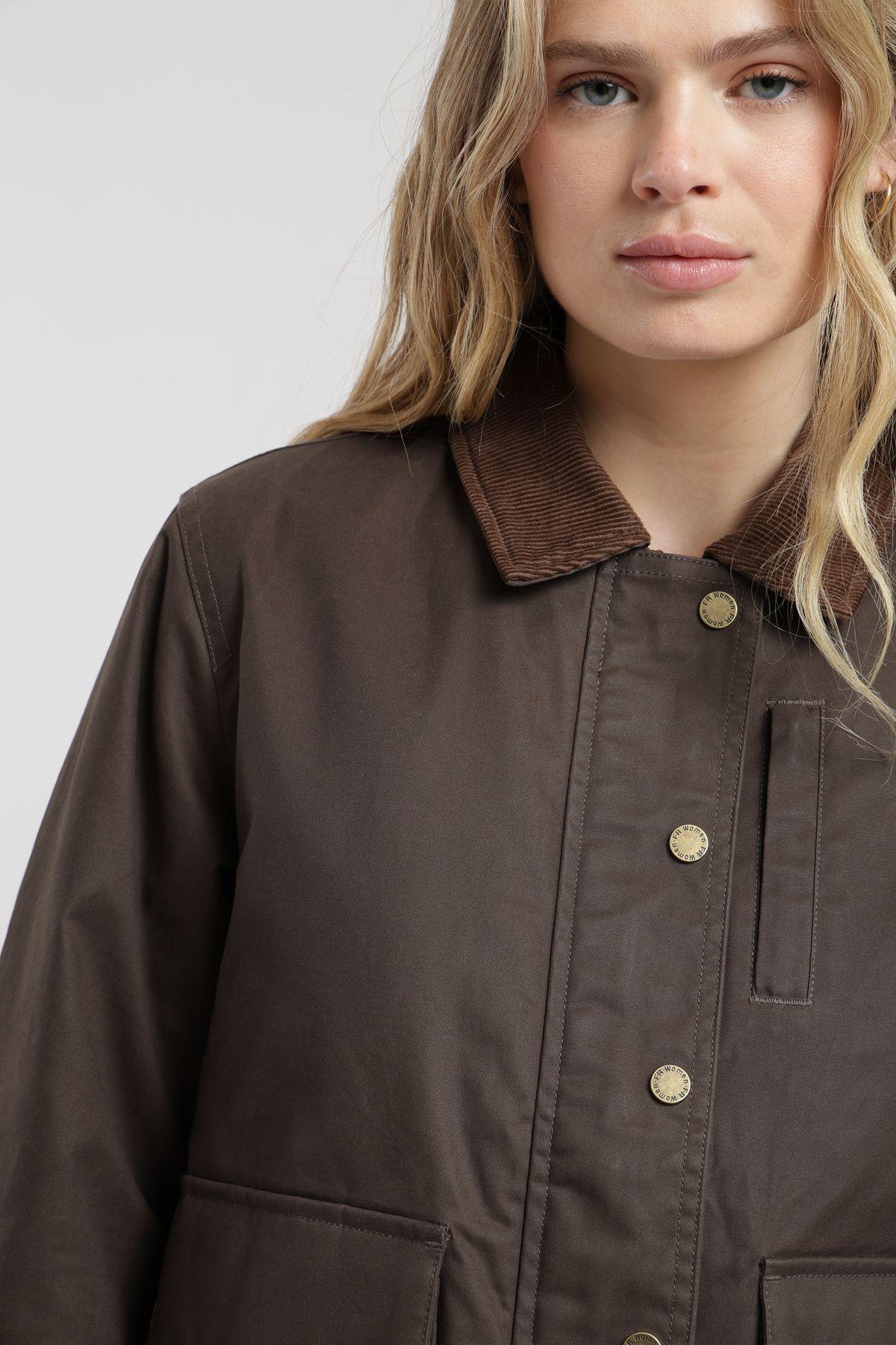 Chaqueta mujer Rocio waxed Froens-4