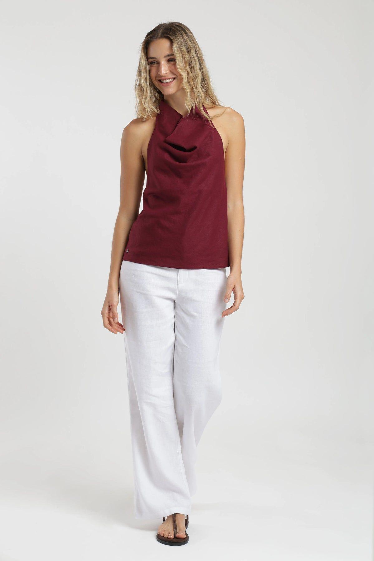 Blusa sin mangas murta-2