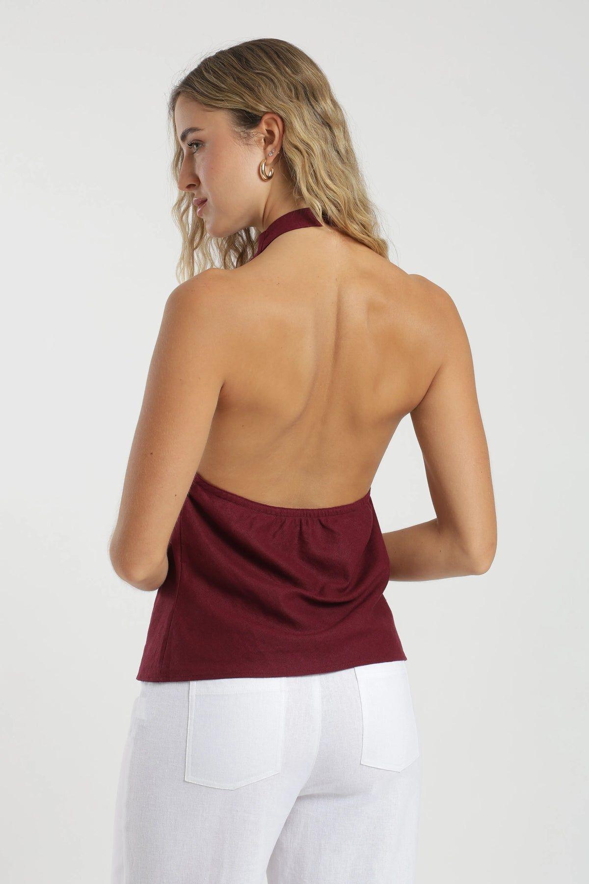 Blusa sin mangas murta-4