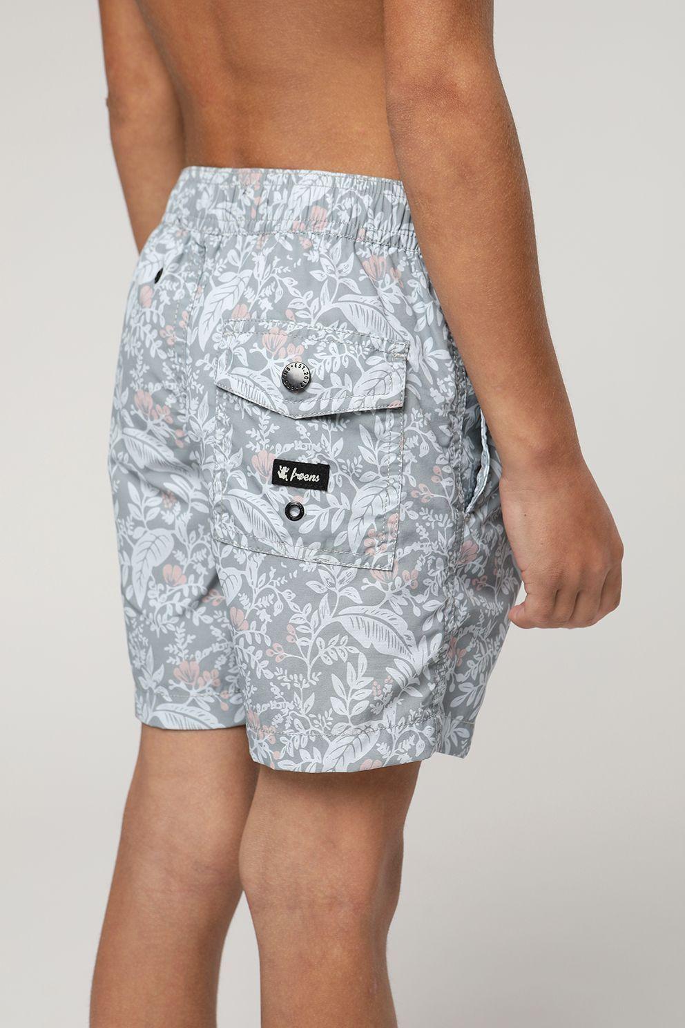Traje de baño kids Summer celeste-2
