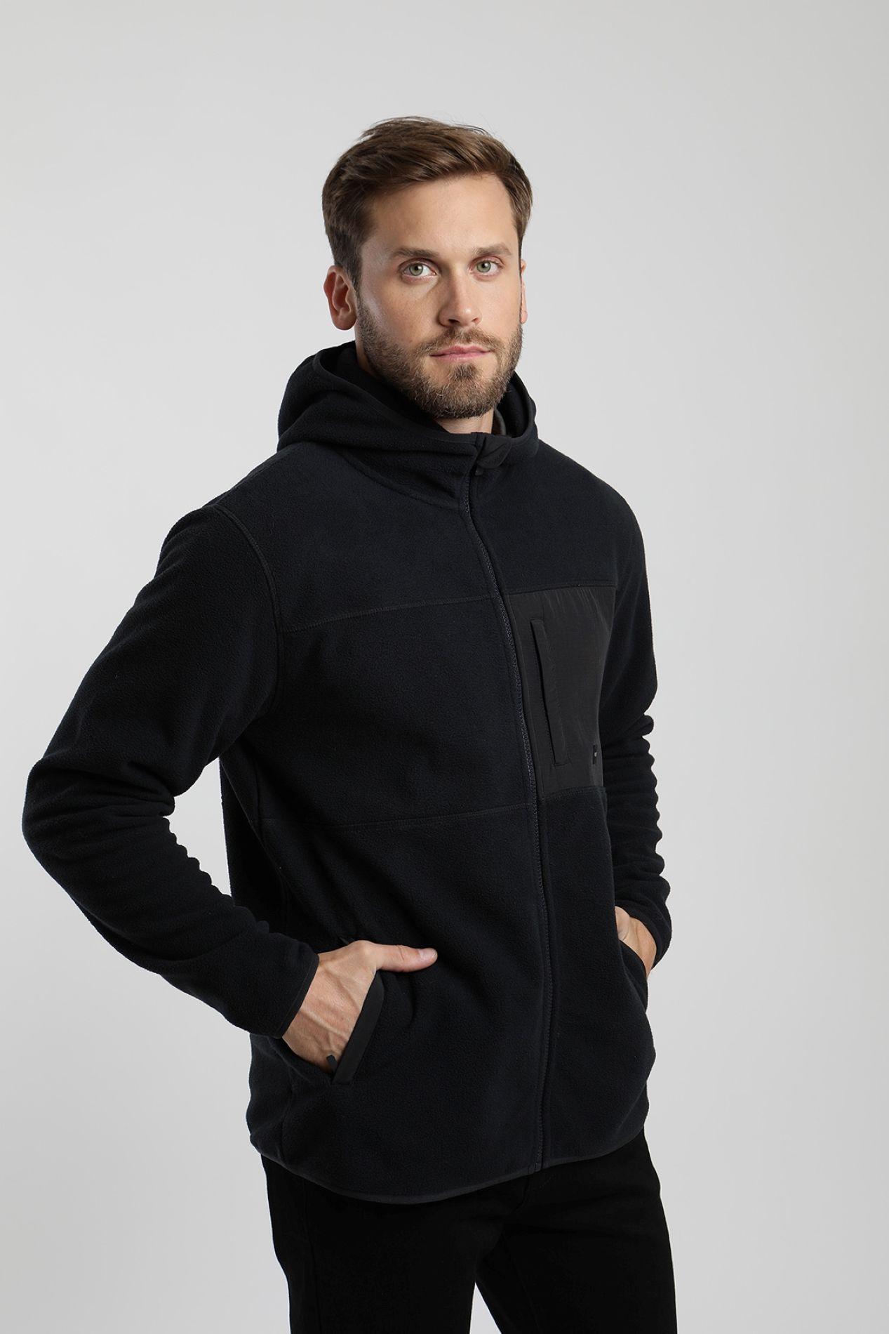 Polar hombre Ralun negro  -0