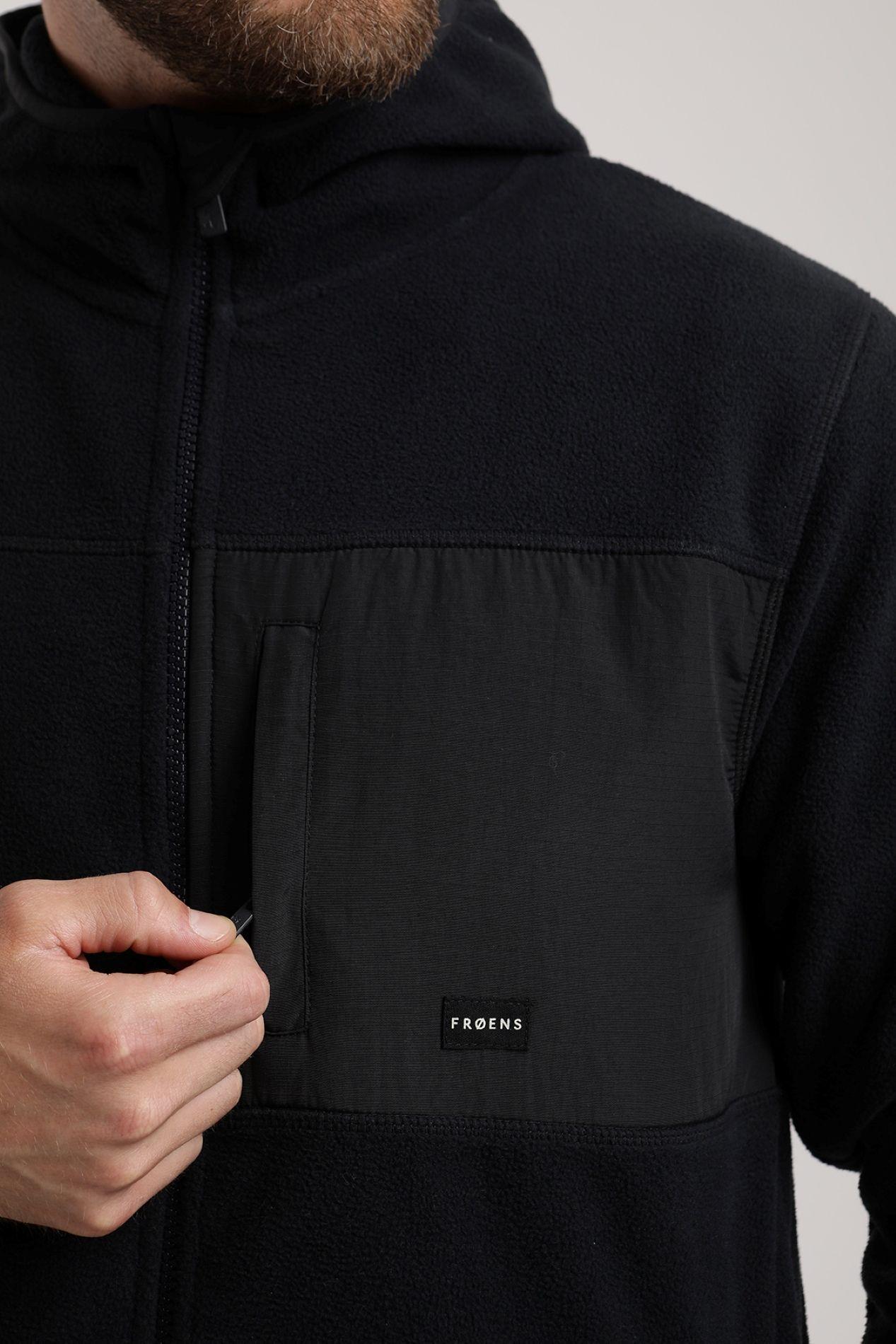 Polar hombre Ralun negro  -1