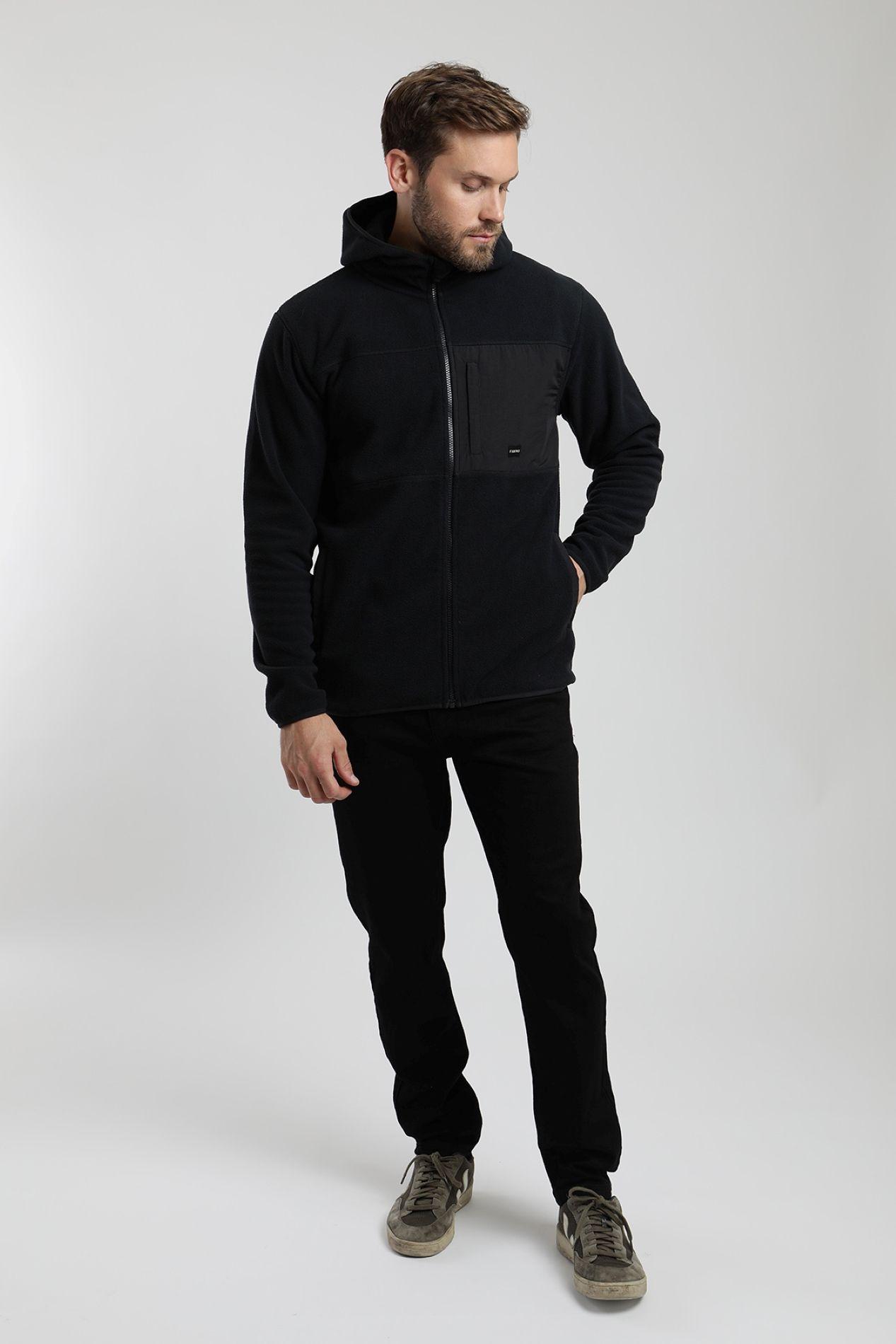 Polar hombre Ralun negro  -3