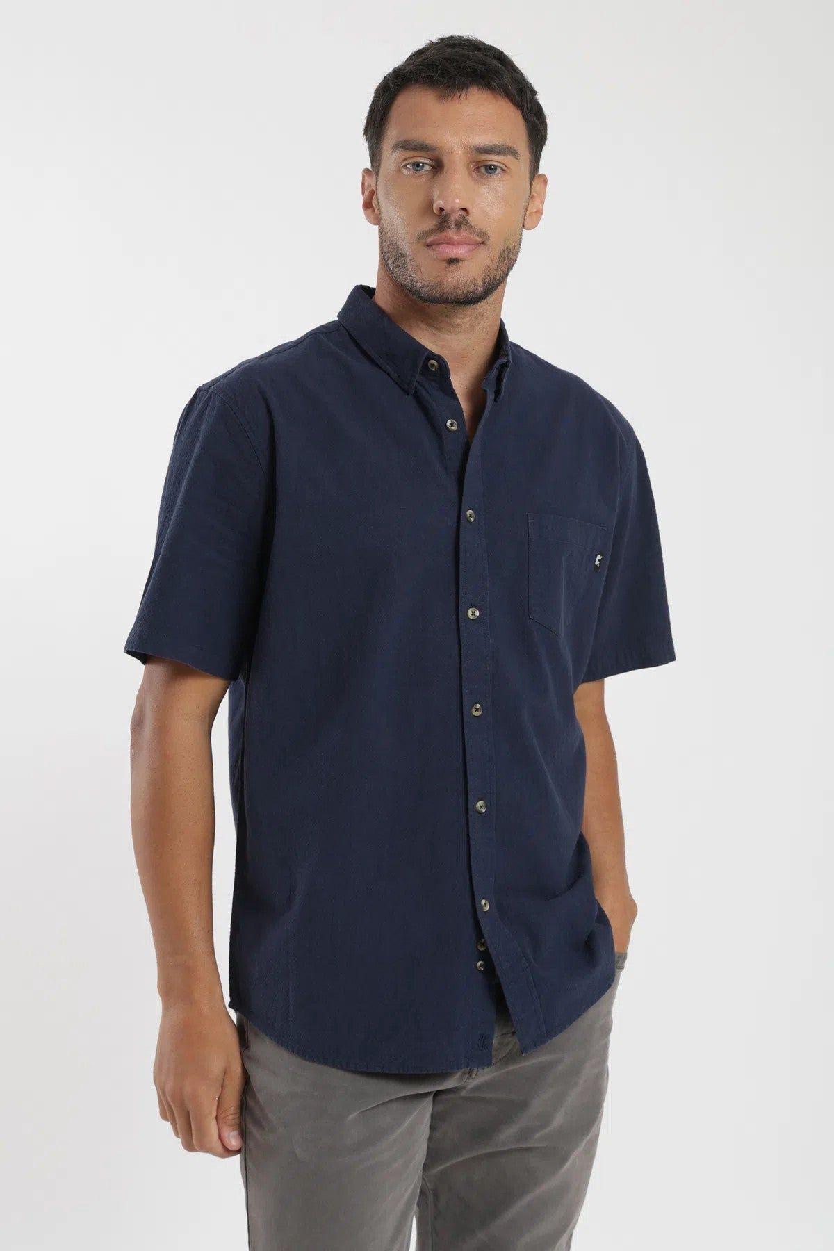 Camisa manga corta Texture-0