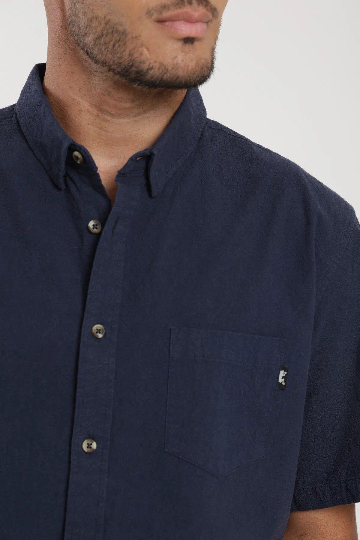 Camisa manga corta Texture-3