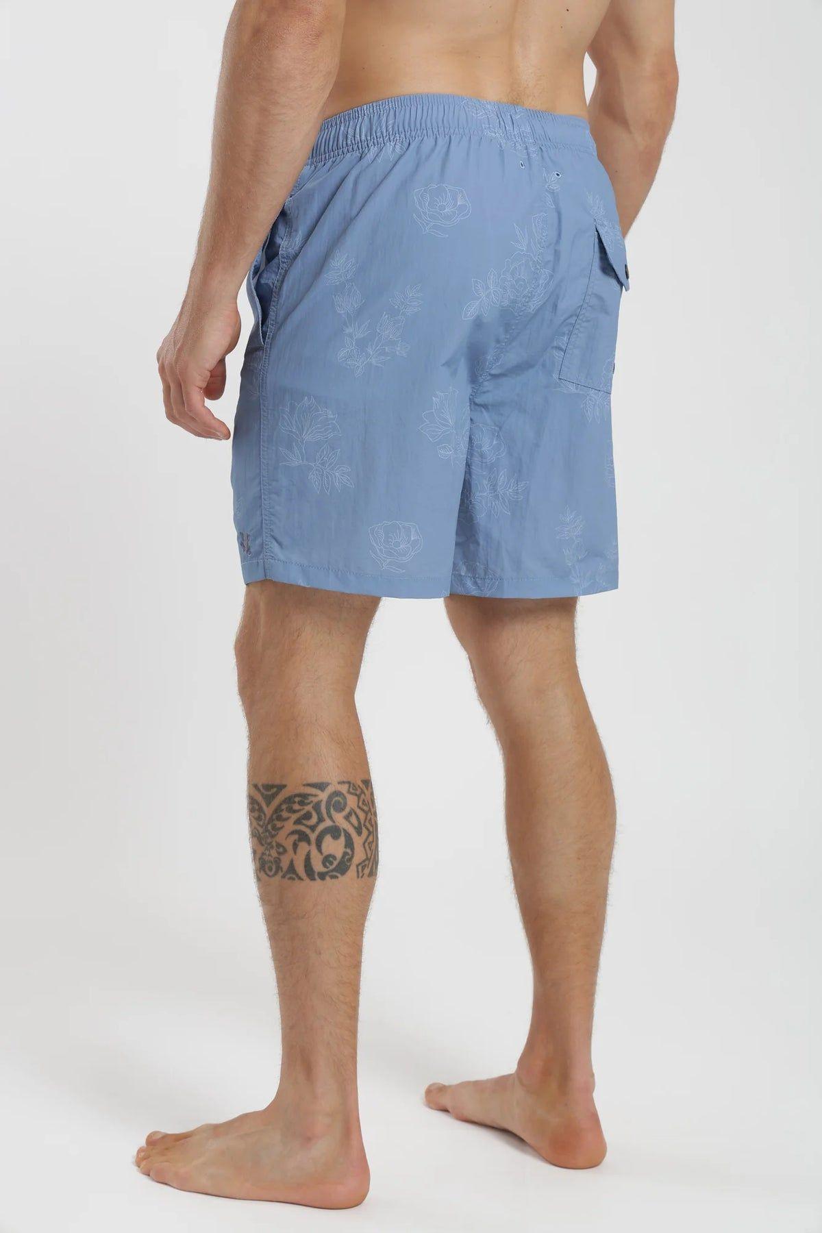 Traje de baño hombre classic roses-2