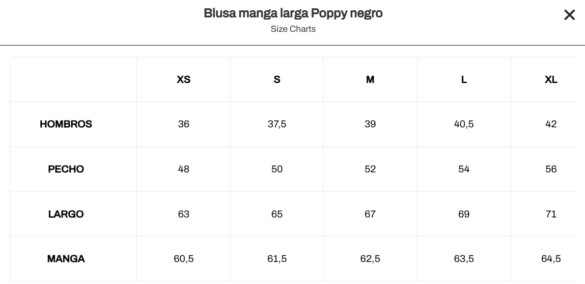 Blusa manga larga Poppy Froens-4