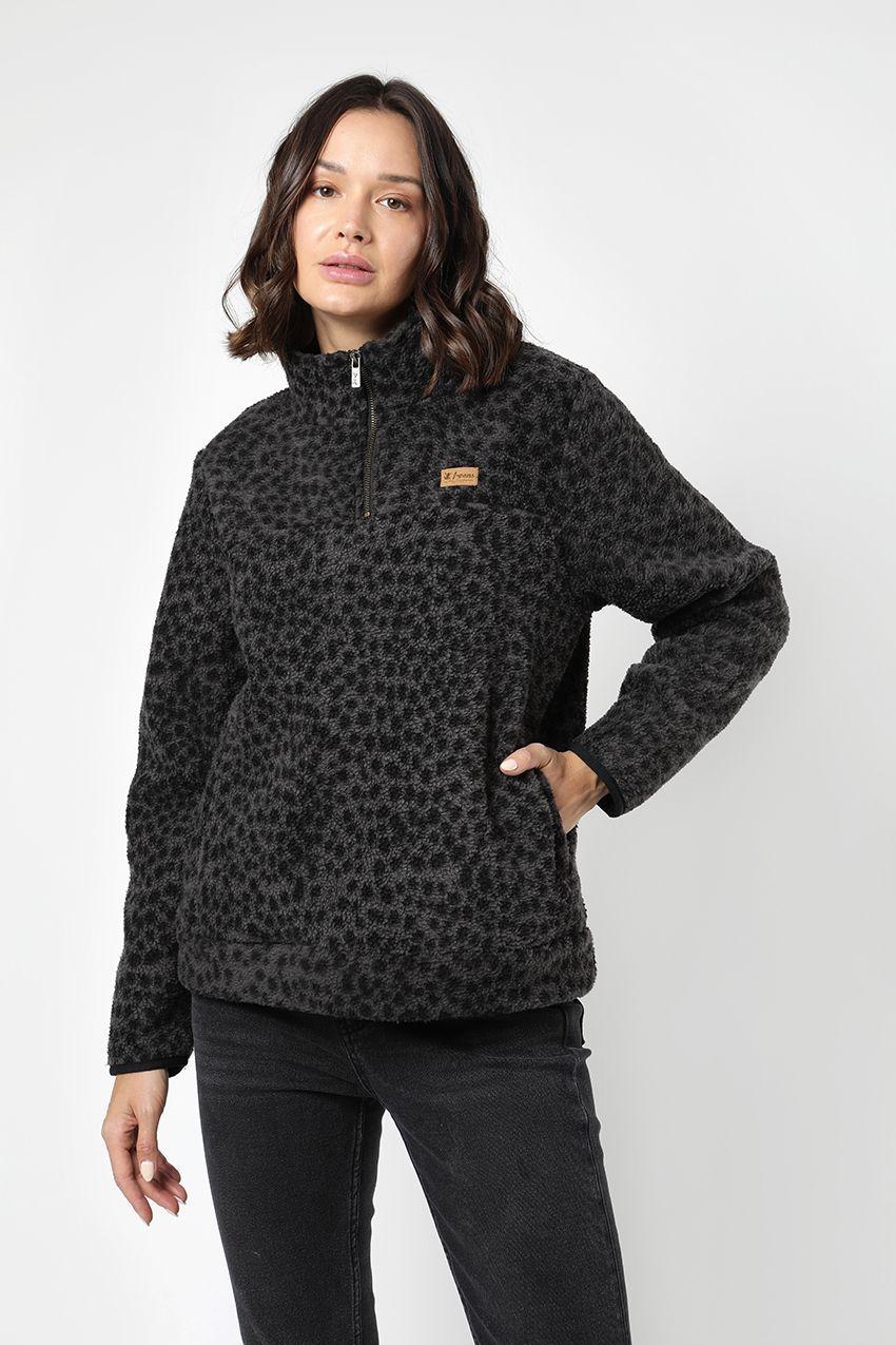 Polar mujer Print grafito -0