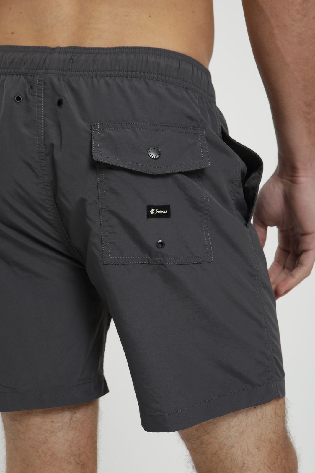 Traje de Baño hombre Classic Solid grafito Nylon Reciclado Froens-3