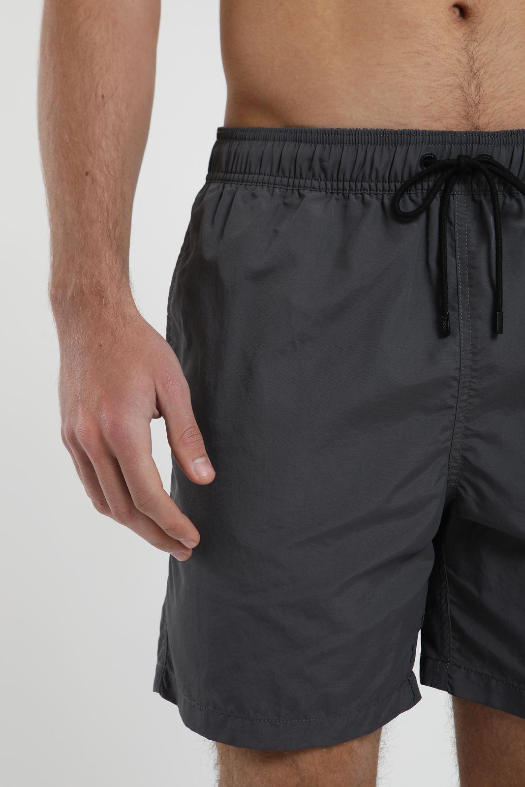 Traje de Baño hombre Classic Solid grafito Nylon Reciclado Froens-4