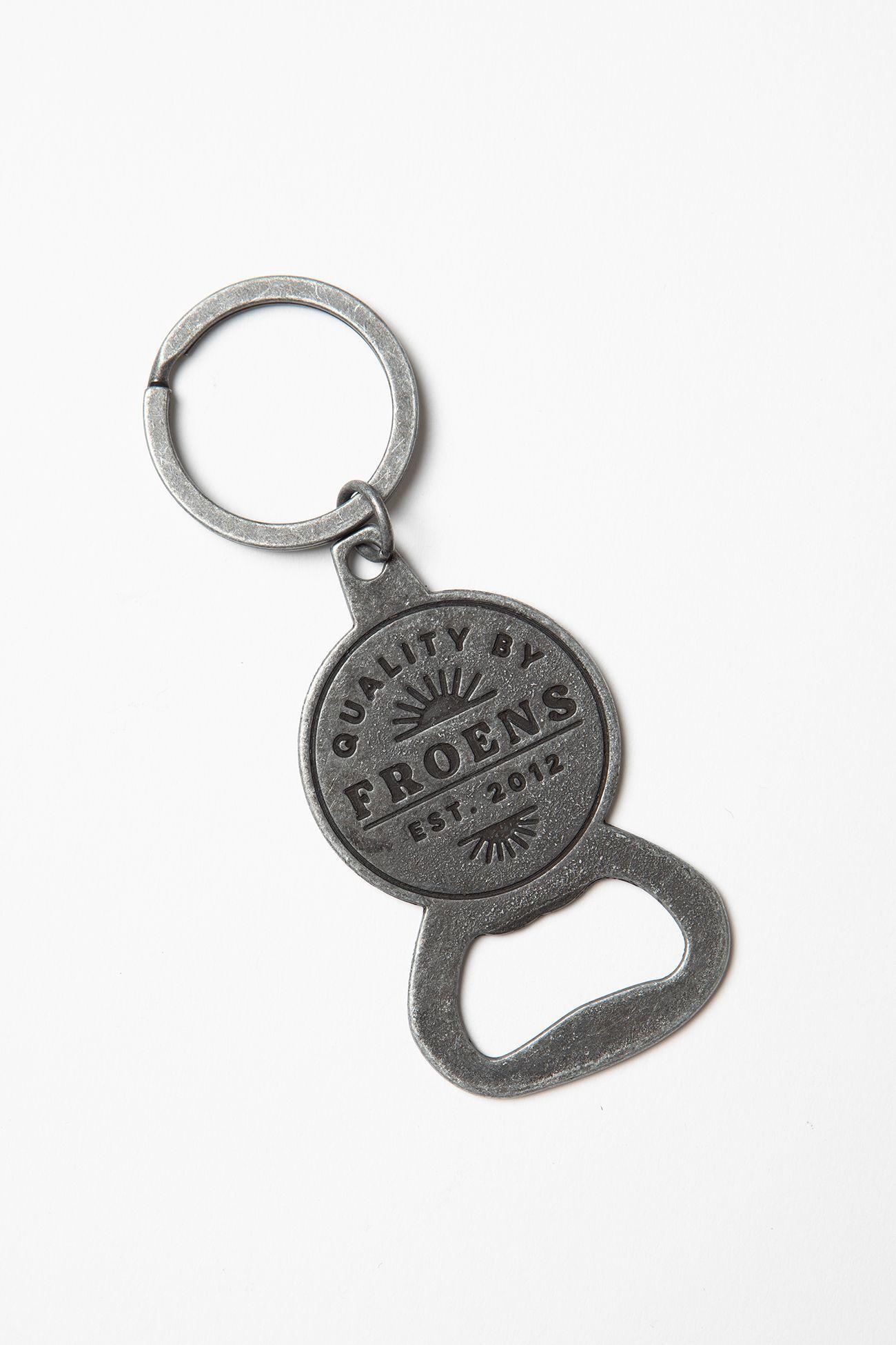 Llavero destapador gris-0