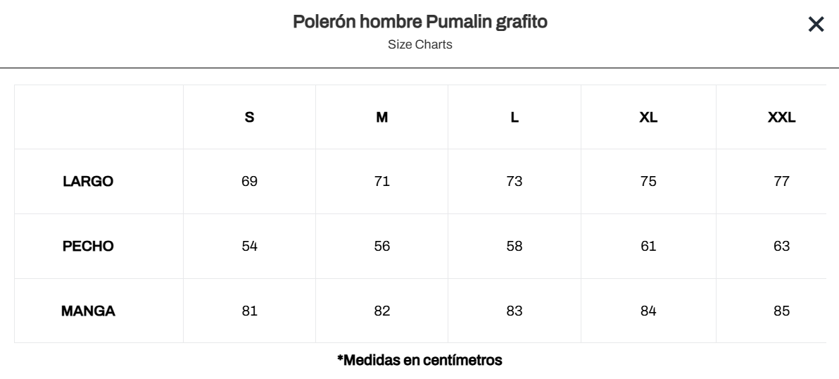 Polerón hombre Pumalin-5