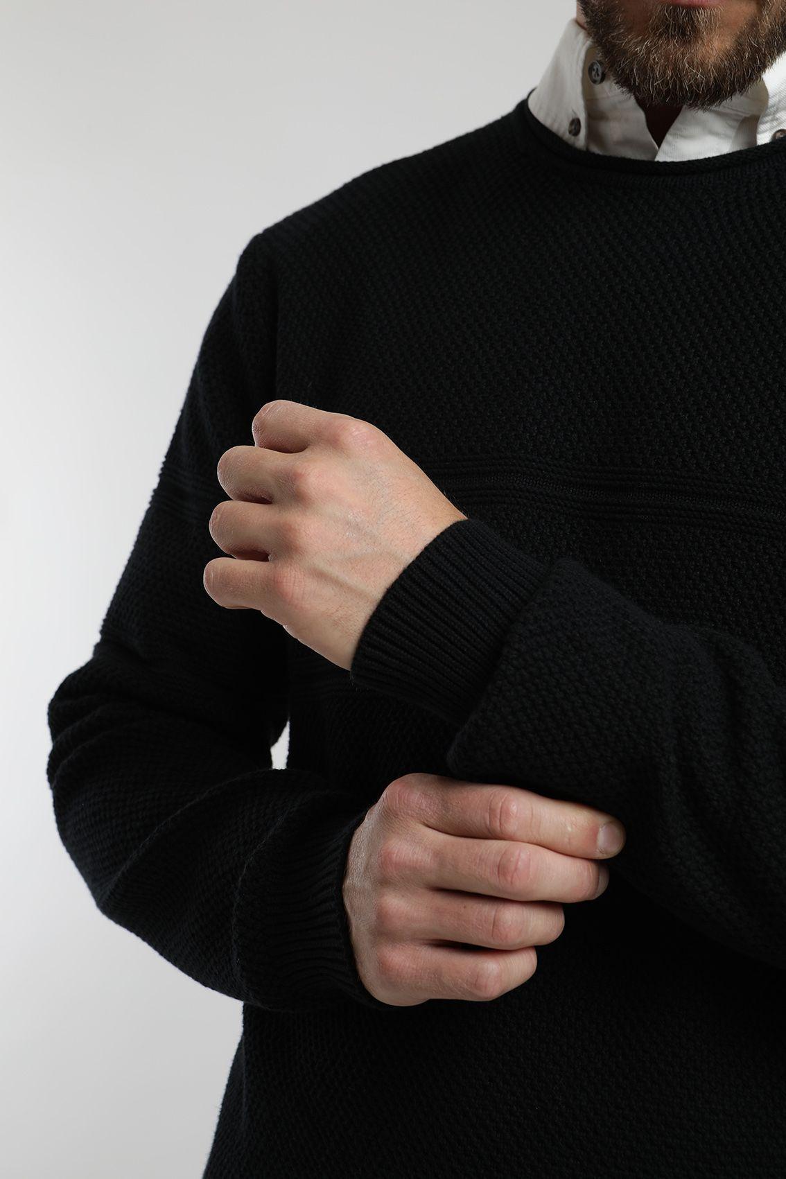 Chaleco hombre Grey negro  -1