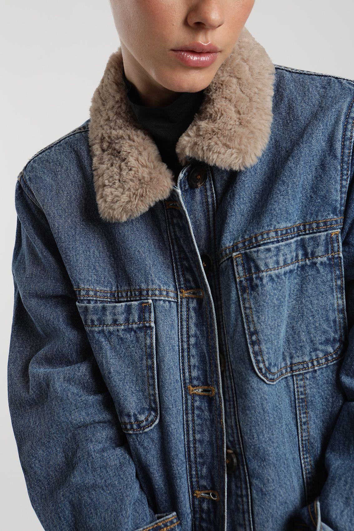 Chaqueta mujer Marea azul  -1