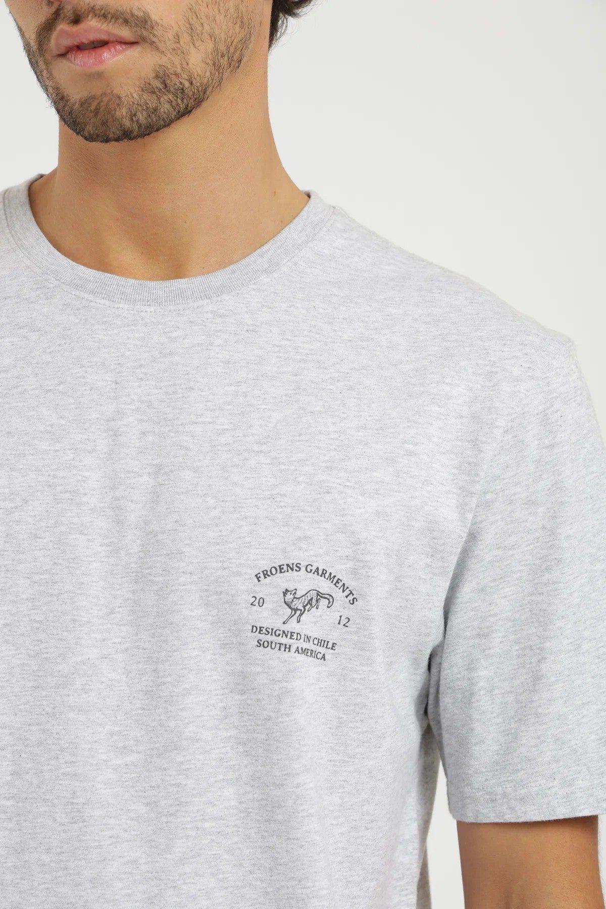 Polera manga corta hombre Fox-3
