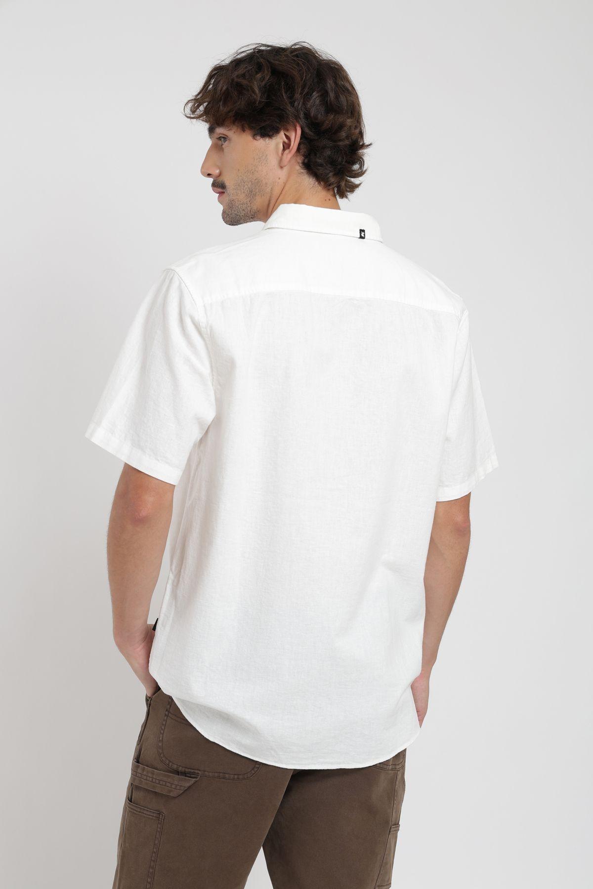 Camisa manga corta Classic blanco Froens-2